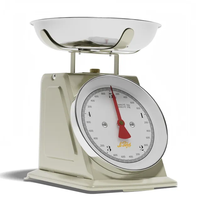 balance-m-canique-grise-le-parfait-5-kg-20-kg-bol-inox-amovible image 1