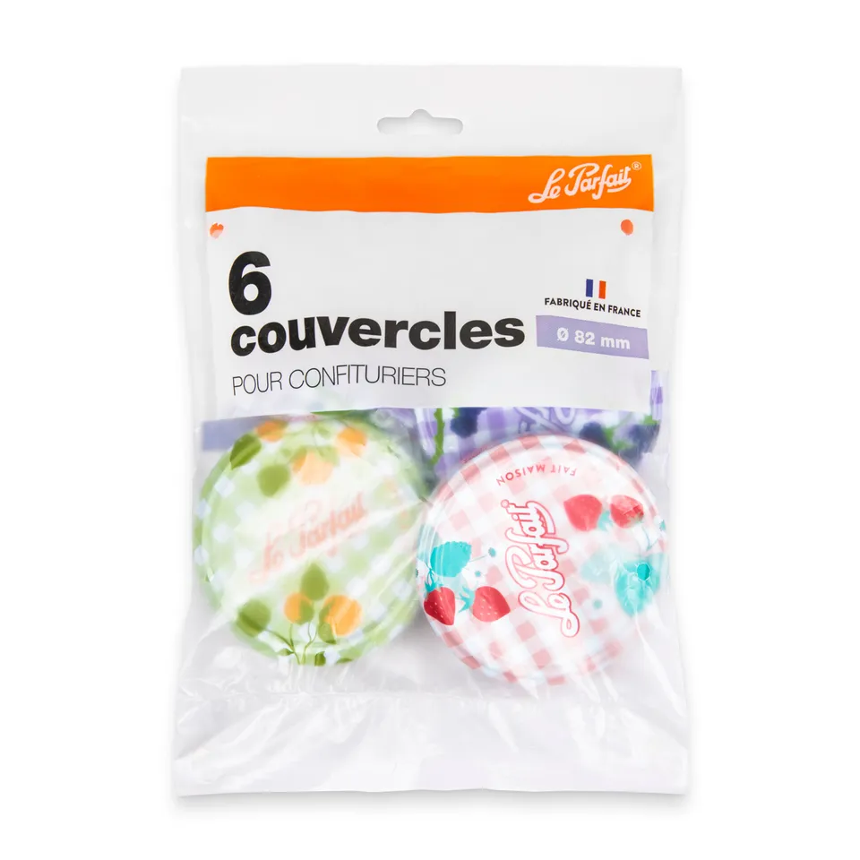le-parfait-couvercles-d-couper-pour-confituriers-82-mm-lot-de-6 image 1