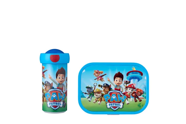 mepal-campus-set-d-jeuner-enfant-avec-tasse-300-ml-et-panier-r-pas-750-ml-paw-pa image 1