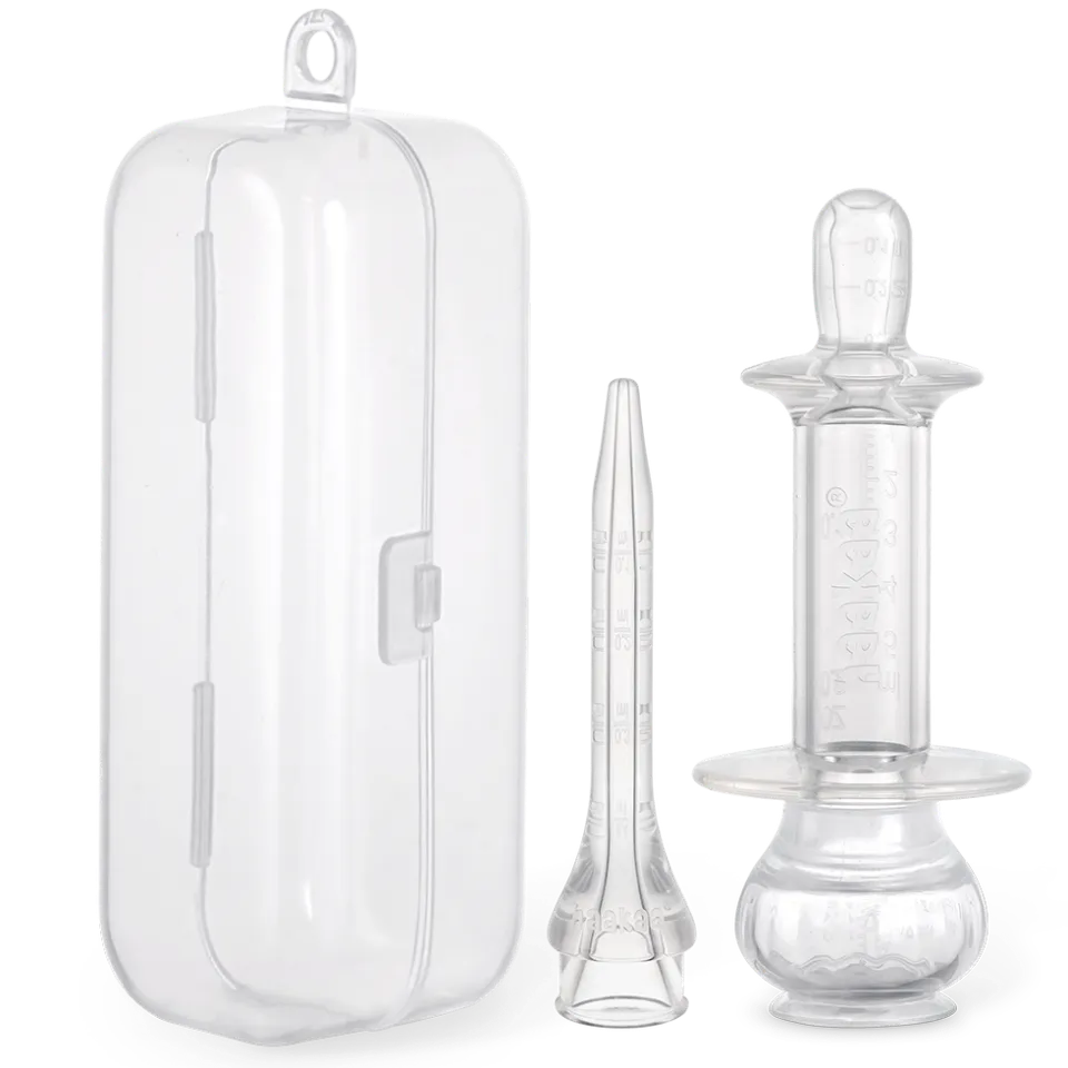haakaa-squeeziedose-distributeur-en-silicone-pour-m-dicaments-set image 1