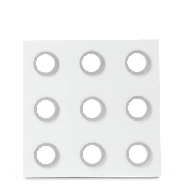 mepal-domino-dessous-de-plat-en-m-lamine-et-silicone-blanc image 1