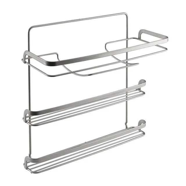 metaltex-eureka-3-niveaux-rouleau-et-bo-tes-tag-re-de-rangement-polytherm-33x15x image 1