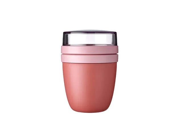 mepal-lunchpot-ellipse-bol-muesli-emporter-500-ml-200-ml-vivid-mauve image 1