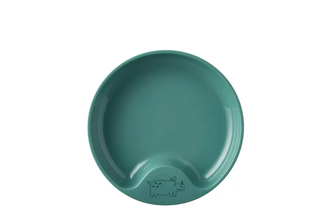 mepal-mio-assiette-d-apprentissage-inclin-e-deep-turquoise image 1