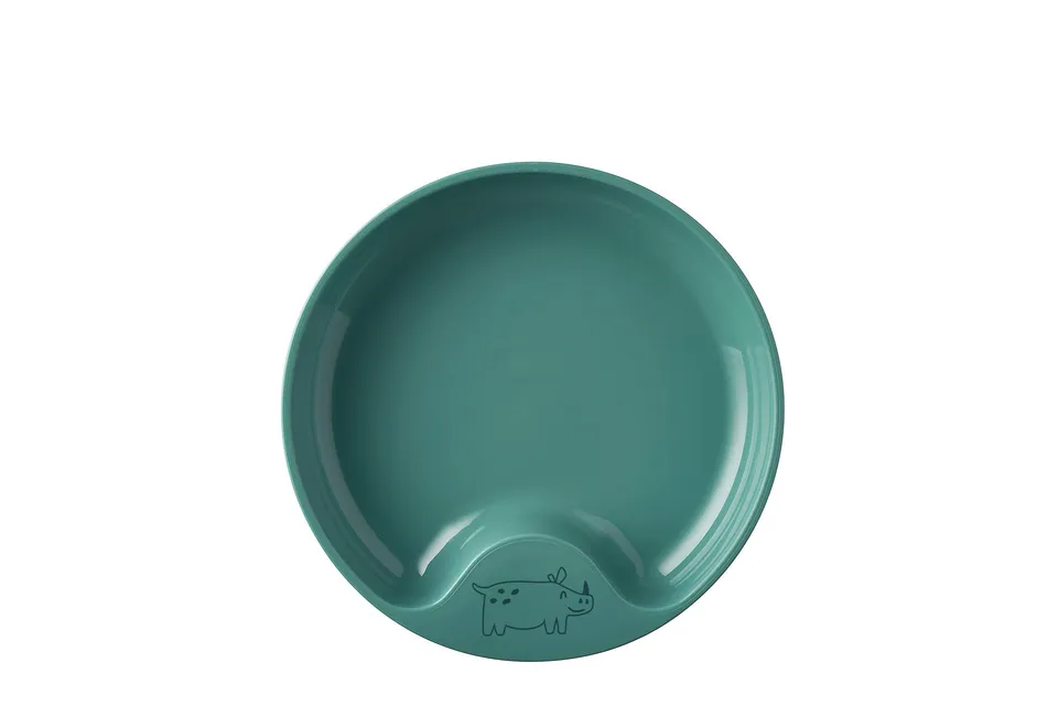 mepal-mio-assiette-d-apprentissage-inclin-e-deep-turquoise image 1