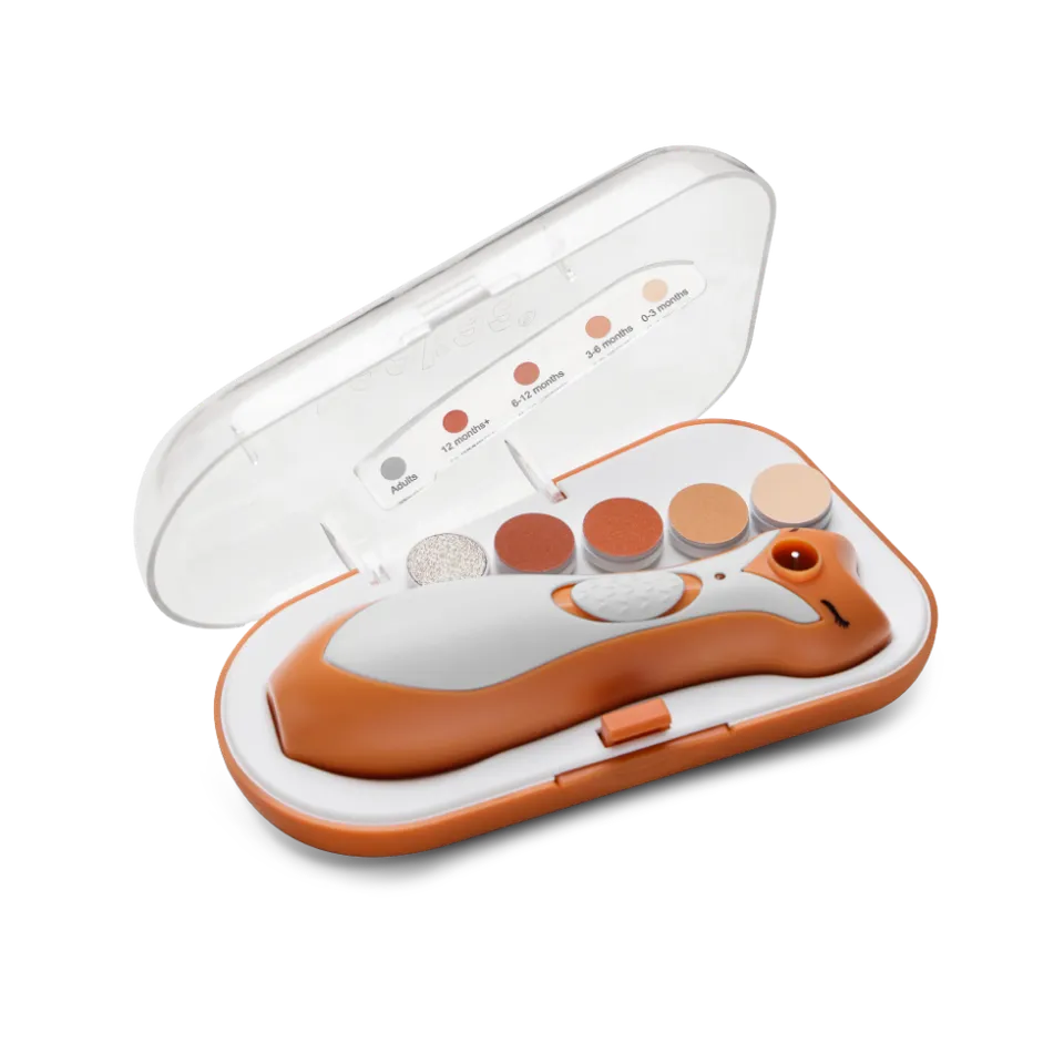 haakaa-clever-fox-set-de-coupe-ongles-lectrique-pour-b-b image 1