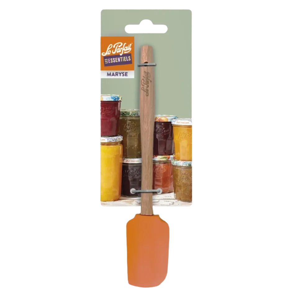 maryse-le-parfait-spatule-silicone-avec-manche-en-h-tre-pour-cuisiner-et-p-tisse image 1