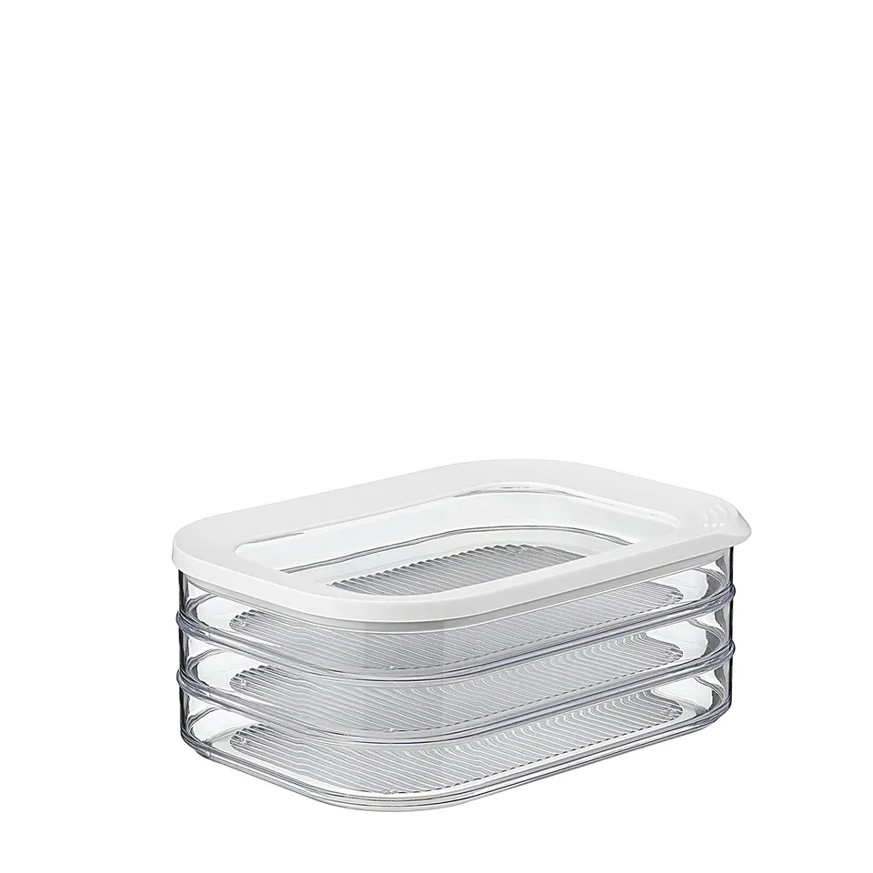 mepal-modula-bo-te-charcuterie-3-tages-blanc-rangement-frigo-herm-tique image 1