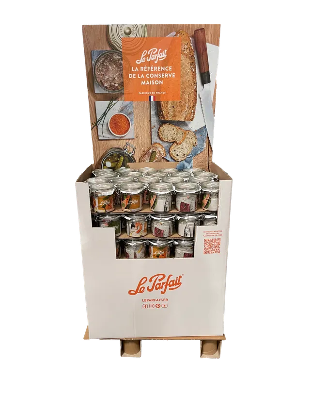 carton-de-100-terrines-le-parfait-super-350g-pour-st-rilisation image 1