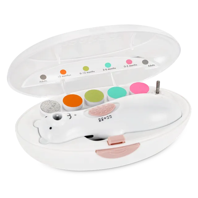 haakaa-happii-bear-coupe-ongles-lectrique-rechargeable-pour-b-b image 1