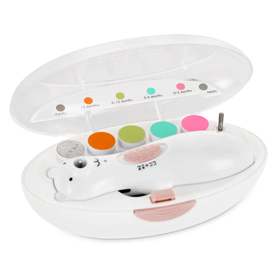 haakaa-happii-bear-coupe-ongles-lectrique-rechargeable-pour-b-b image 1