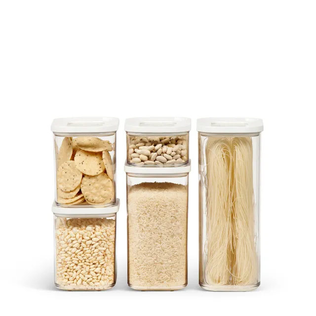 mepal-modula-ensemble-de-5-bo-tes-de-rangement-empilables-2000-ml-1500-ml-2x1000 image 1