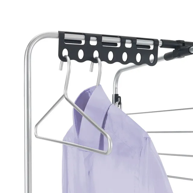 metaltex-porte-cintres-pour-s-che-linge-jusqu-7-cintres-plastique-ps-fixation-pa image 1