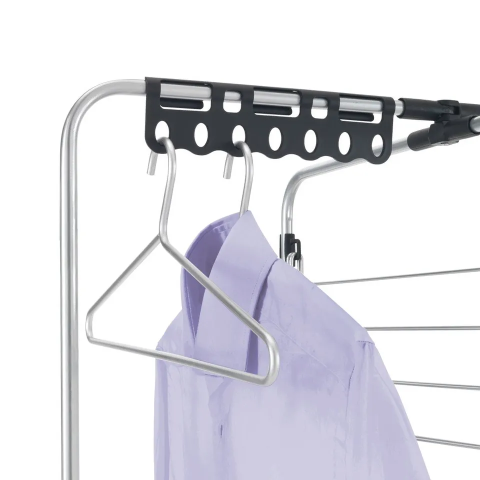 metaltex-porte-cintres-pour-s-che-linge-jusqu-7-cintres-plastique-ps-fixation-pa image 1