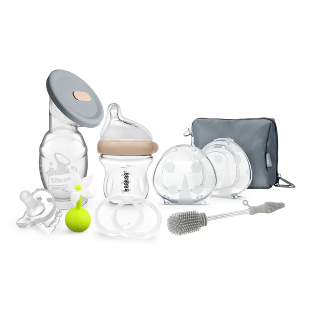 haakaa-new-mum-premium-pack-coffret-cadeau-de-naissance-avec-tire-lait-et-access image 1