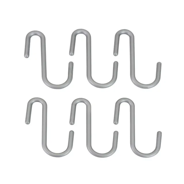 metaltex-crochets-city-line-gris-lot-de-2 image 1