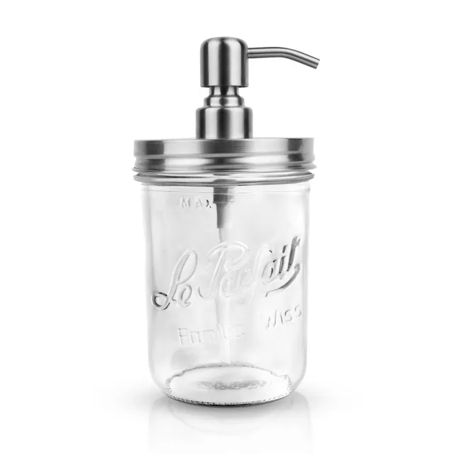 distributeur-de-savon-en-verre-rechargeable-le-parfait-500-ml-ou-750-ml image 1