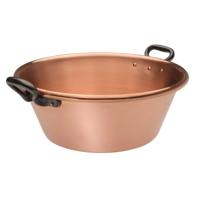 bassine-en-cuivre-massif-38-cm-le-parfait-les-essentiels image 1