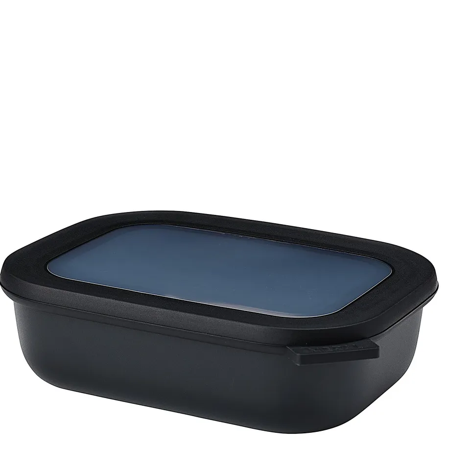 mepal-cirqula-bol-multifonction-rectangulaire-1000-ml-nordic-black image 1