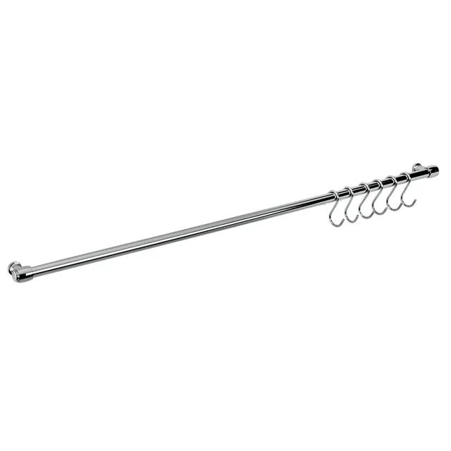 metaltex-tringle-78-cm-avec-6-crochets-mod-le-lonardo image 1