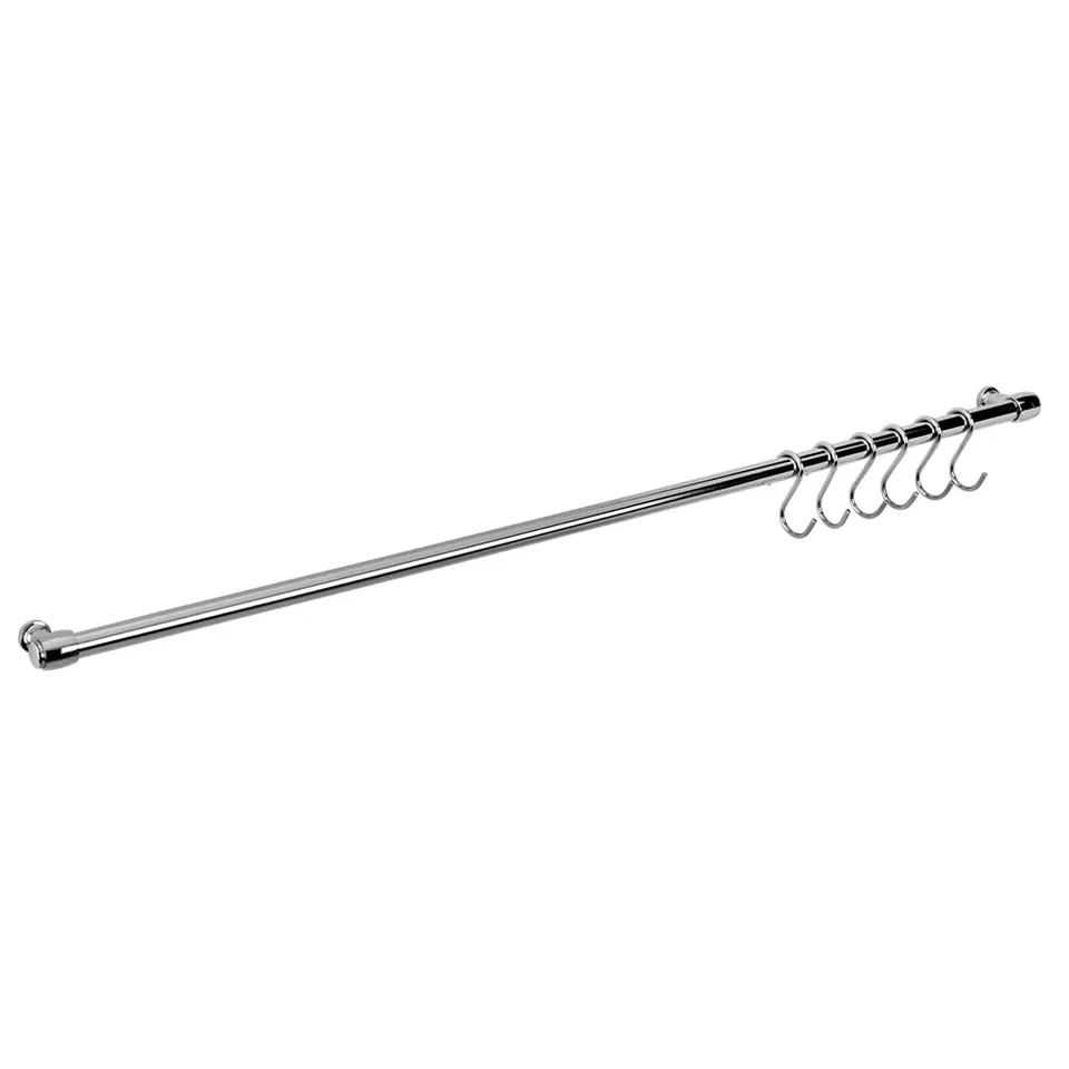 metaltex-tringle-78-cm-avec-6-crochets-mod-le-lonardo image 1