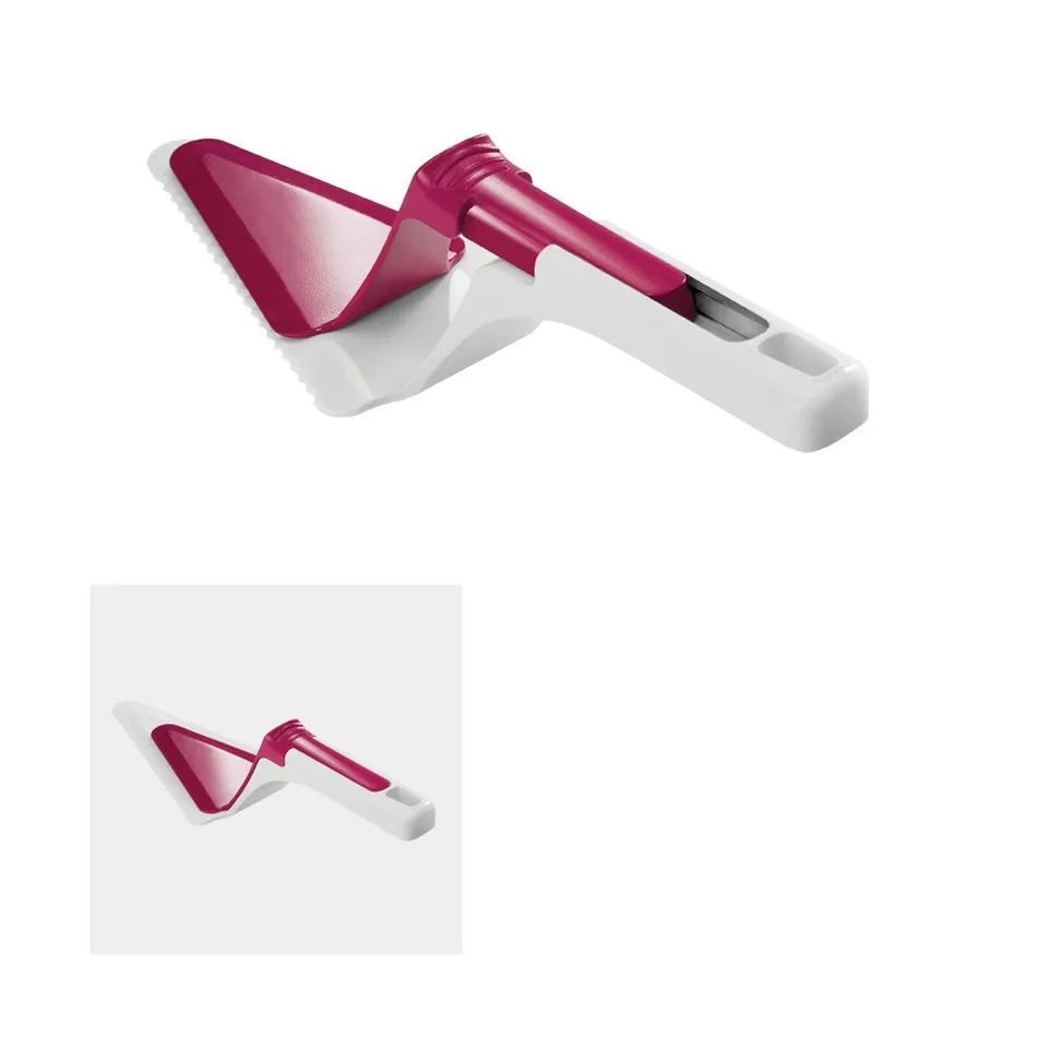 metaltex-pelle-et-tranche-tarte-avec-m-canisme-coulissant image 1