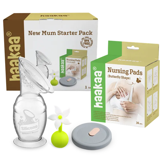 haakaa-new-mum-starter-pack-tire-lait-150-ml-gen-2-accessoires image 1