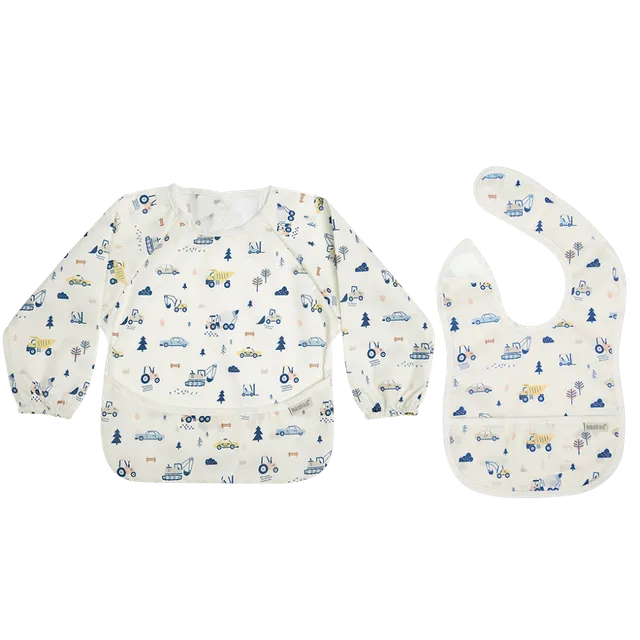 ensemble-bavoir-et-smock-anti-taches-haakaa image 1