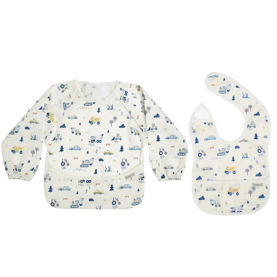 ensemble-bavoir-et-smock-anti-taches-haakaa image 1