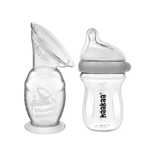 ensemble-tire-lait-haakaa-g-n-ration-2-150-ml-et-biberon-en-verre-g-n-ration-3-1 image 1