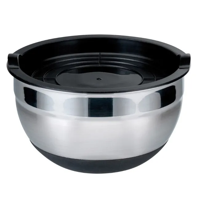 bol-p-tissier-en-inox-le-parfait-avec-couvercle-et-base-silicone-3-l-gradu image 1