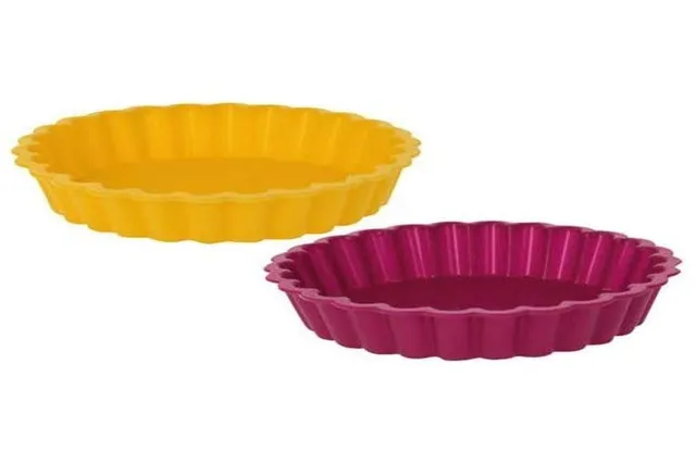metaltex-lot-de-2-moules-tartelettes-en-silicone-10-5-cm image 1