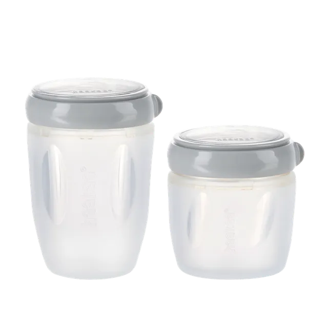set-de-conservation-en-silicone-haakaa-generation-3-160-ml-250-ml image 1