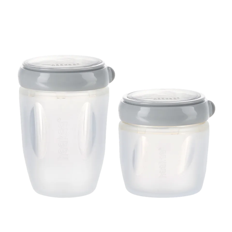 set-de-conservation-en-silicone-haakaa-generation-3-160-ml-250-ml image 1