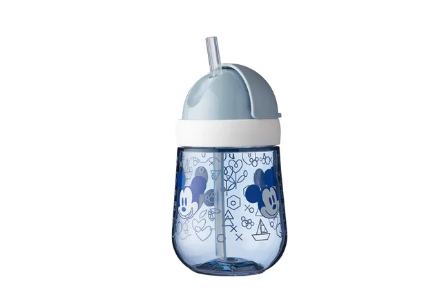 mepal-mio-gobelet-avec-paille-mickey-mouse-anti-fuite-d-s-9-mois-300-ml image 1