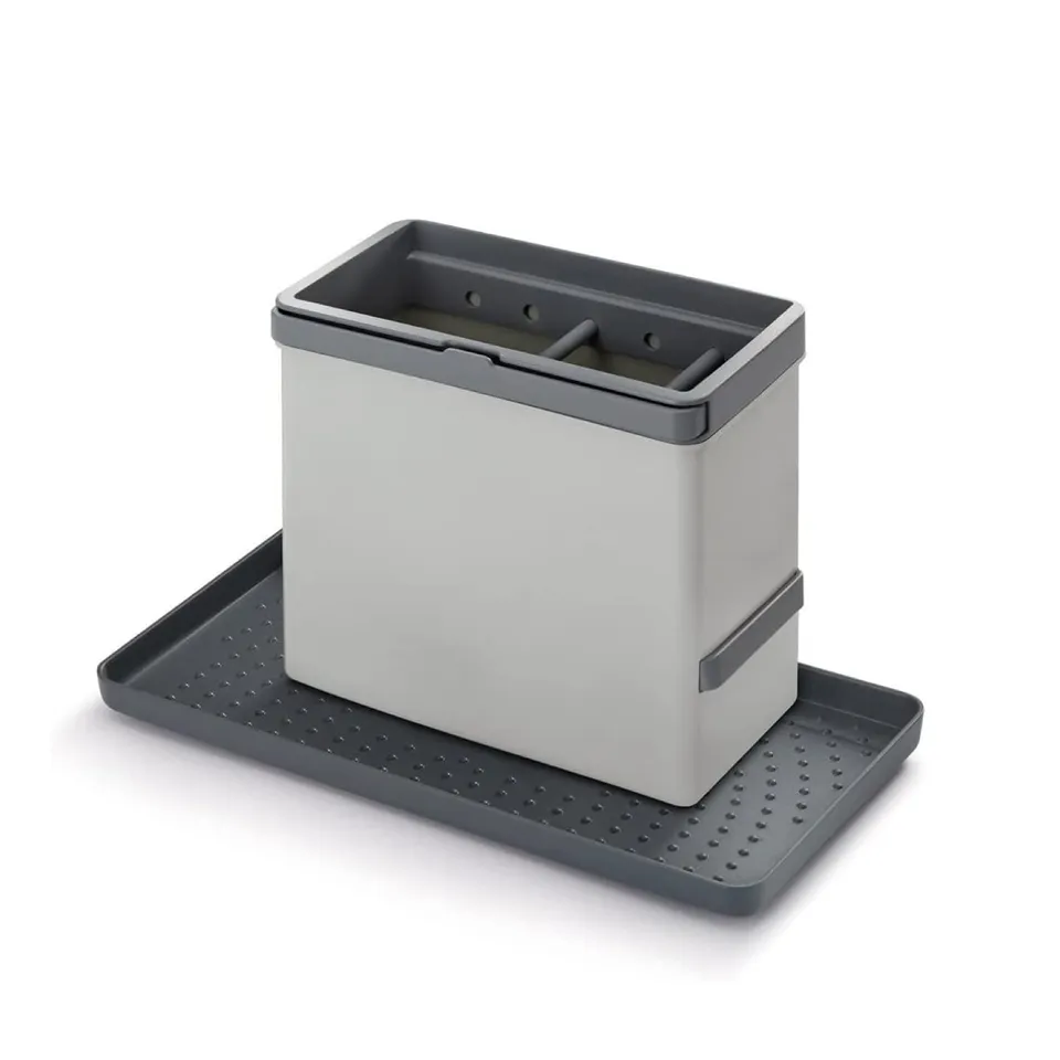 metaltex-tidytex-bac-de-rangement-modulable-pour-vier-avec-plateau-plastique image 1