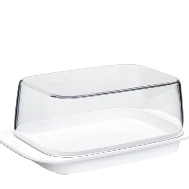 mepal-beurrier-nouvelle-dition-blanc-pour-250-g-de-beurre-couvercle-transparent- image 1