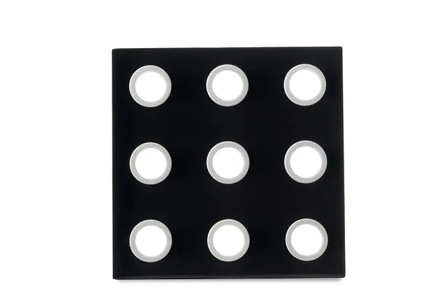 mepal-rosti-domino-dessous-de-plat-en-m-lamine-et-silicone-noir image 1