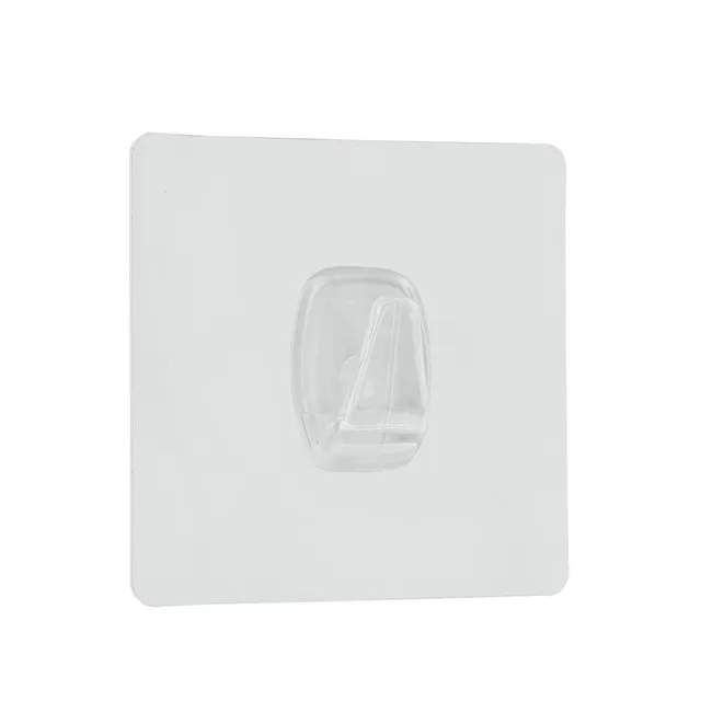 metaltex-u-fix-crochet-statique-transparent-r-utilisable-sans-colle image 1