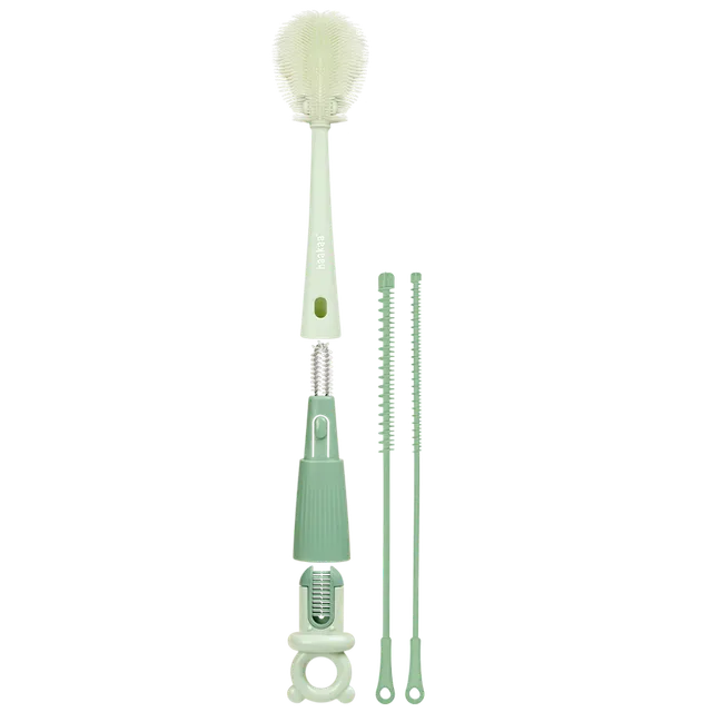 haakaa-5-en-1-ensemble-de-brosses-de-nettoyage-pour-biberons-et-accessoires image 1