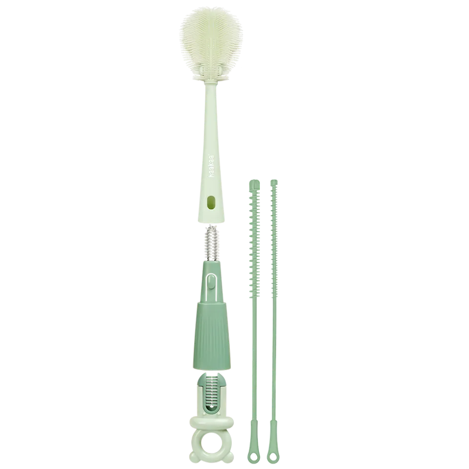 haakaa-5-en-1-ensemble-de-brosses-de-nettoyage-pour-biberons-et-accessoires image 1