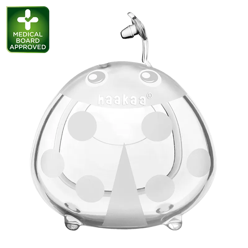 collecteur-de-lait-maternel-silicone-ladybug-haakaa image 1