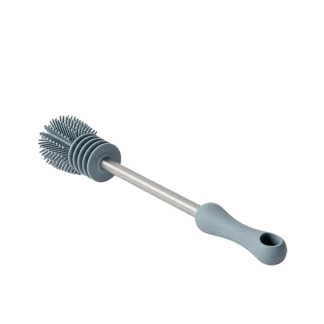 brosse-de-nettoyage-en-silicone-haakaa-rose image 1