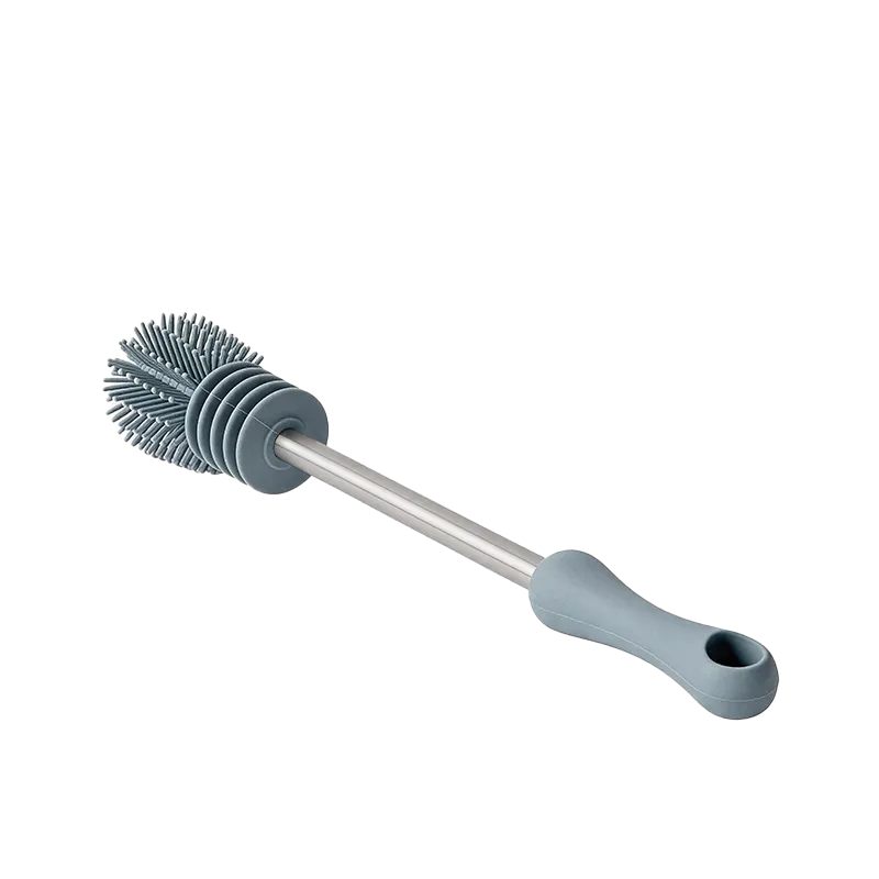 brosse-de-nettoyage-en-silicone-haakaa-rose image 1