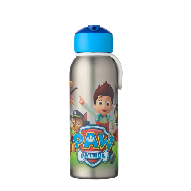 mepal-flip-up-campus-bouteille-isotherme-enfant-350-ml-paw-patrol-acier-inoxydab image 1