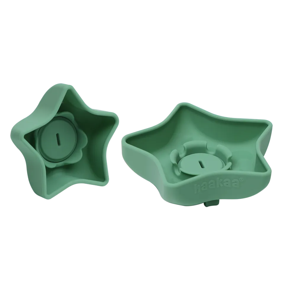 ensemble-support-toile-en-silicone-pour-glaces-haakaa image 1
