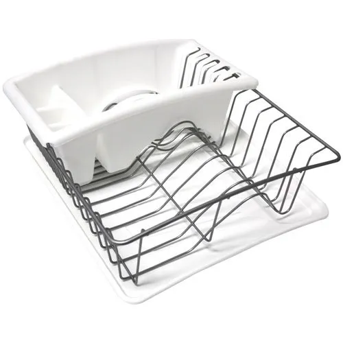 metaltex-egouttoir-3-en-1-aquanet-plus-blanc-48-x-30-cm image 1