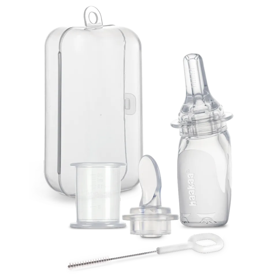 seringue-d-alimentation-haakaa-penguin-double-embout-set image 1