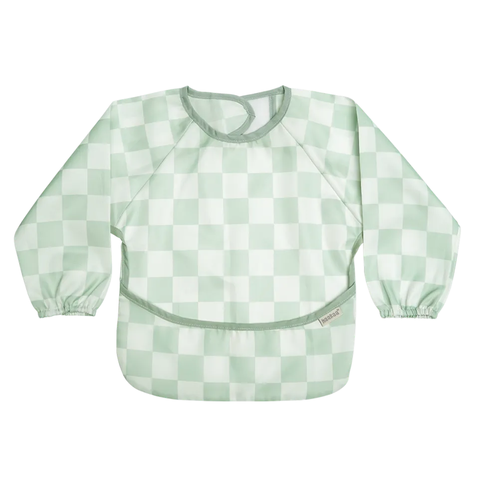 haakaa-long-sleeved-smock-bib-bavoir-manches-longues image 1