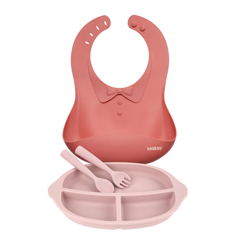 set-de-repas-en-silicone-haakaa-pour-enfants image 1